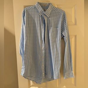 Onward Reserve, Tailored Fit Performance Button Down, Size Large